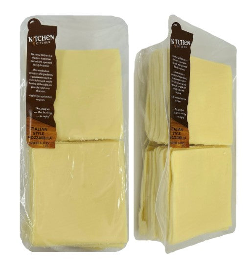 [mozz-sliced1kg] Italian Style Mozzarella Cheese Sliced 1kg Pkt K2K