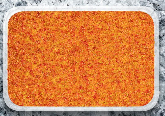 [tobiko-red500] Japanese Flying Fish Roe (Orange) 500gm Tobiko