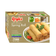 Jumbo 50g Vegetable Spring Rolls (36pcs) 1.8kg box Royals