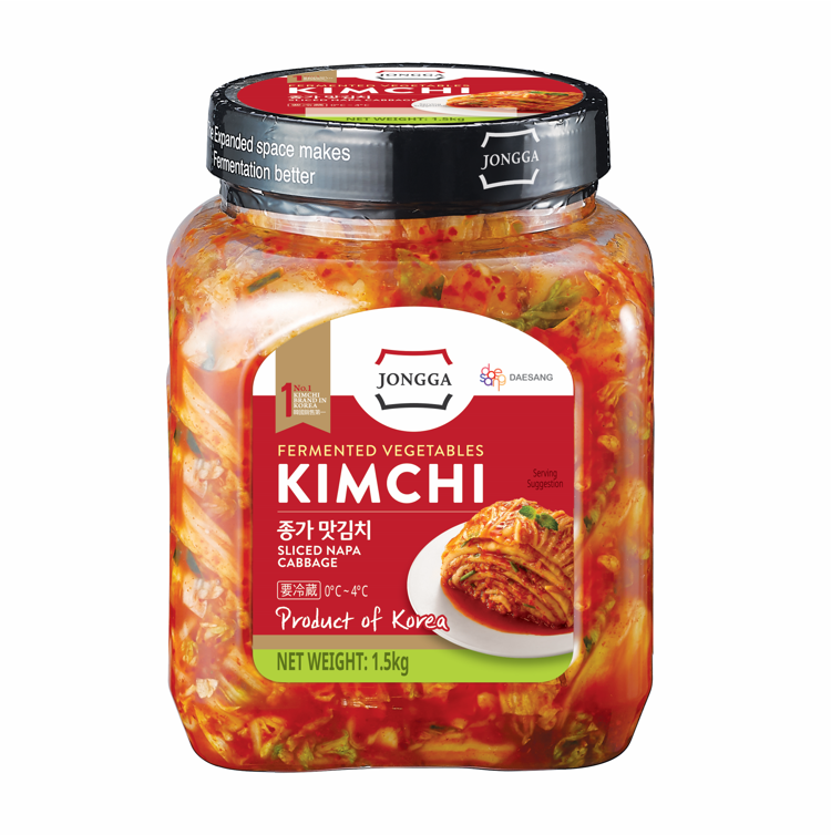 [kimchi-1.5] Kimchi Sliced Nappa Cabbage 1.5kg Jongga
