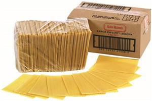 [pasta-Las5kg] Lasagne Instant Pasta Sheets 5kg Box San Remo