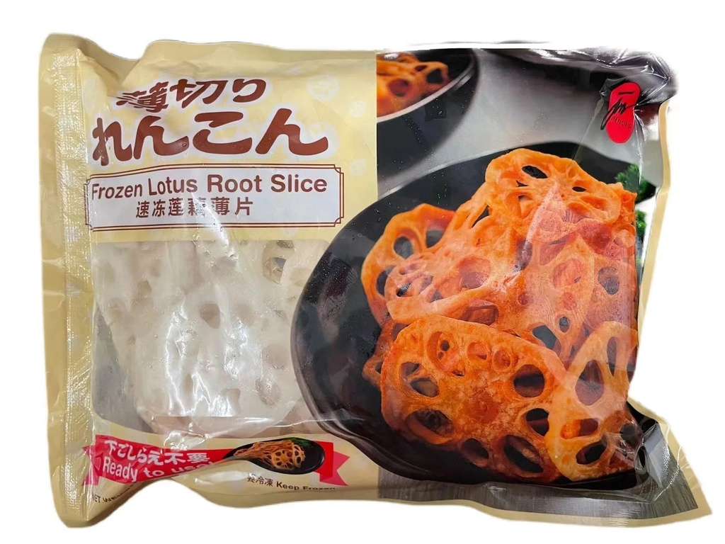 Lotus Root Sliced 400gm Pkt Frozen Jun