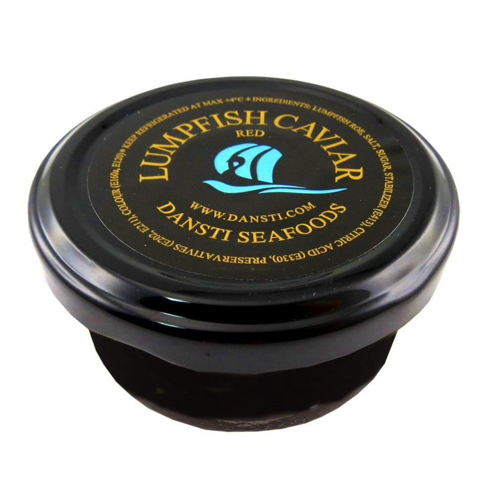 Lump Fish Caviar Black 50g Ocean King