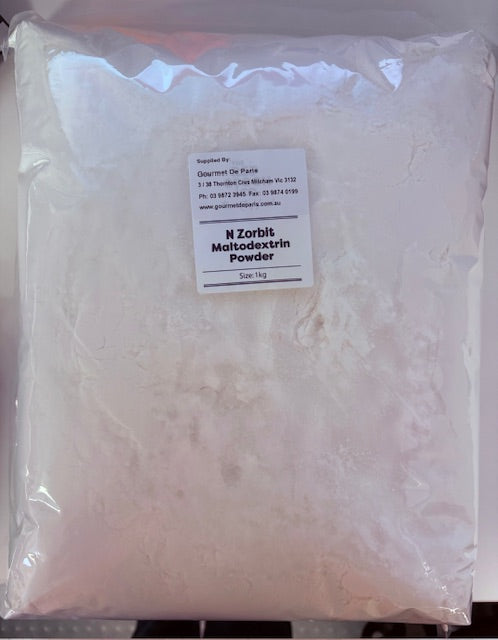 Maltodextrina (N Zorbit) Powder 1kg Bag Gourmet De Paris
