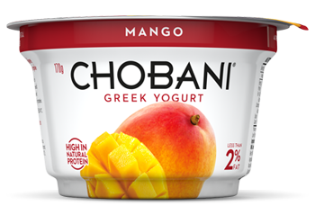 Mango Greek Yoghurt 160g Chobani (5 Day Pre Order)