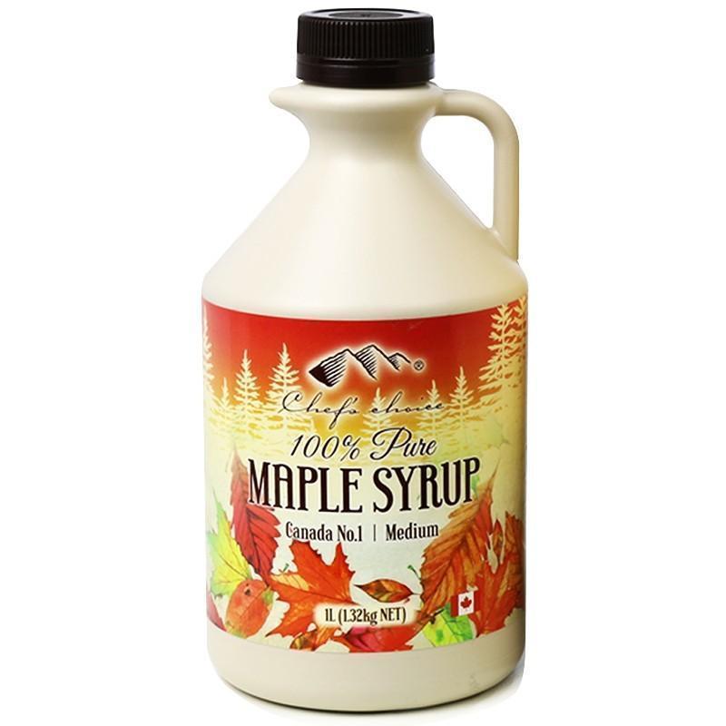 [maple-CC] Maple Syrup 100% Pure 1lt Bottle Chef's Choice