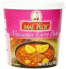 [paste-CurryM] Massaman Curry Paste 1kg Maeploy (Pink)