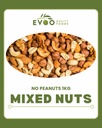 Mixed Nuts Raw Premium (No Peanuts) 1kg Bag Evoo QF
