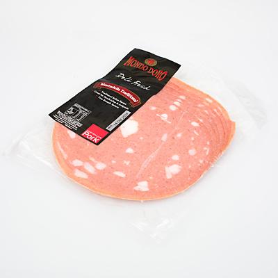 [mortadella-500g] Mortadella Traditional Sliced 500g Gluten Free Mondo Doro
