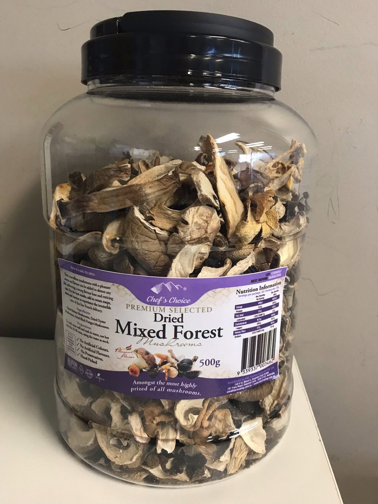 [mush-forrest] Mushroom Forest Mix Dried 500g Chefs Choice / Tania