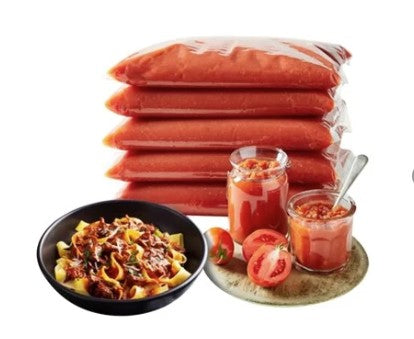 [sauce-kagome15kg] Napoli Sauce Chunky Pouch 5x3kg CARTON ONLY Kagome