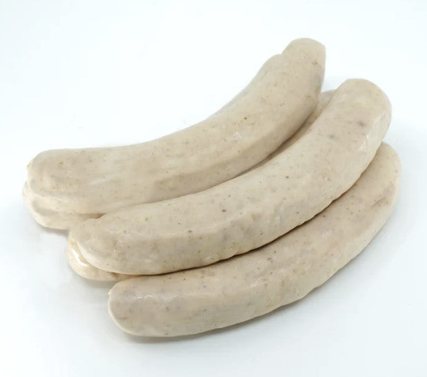 [bratwurst-nuremberg] Nuremberg Bratwurst 8" 2.5kg RW approx, Priced per Kg Eurostyle (Pre Order 3 Days)