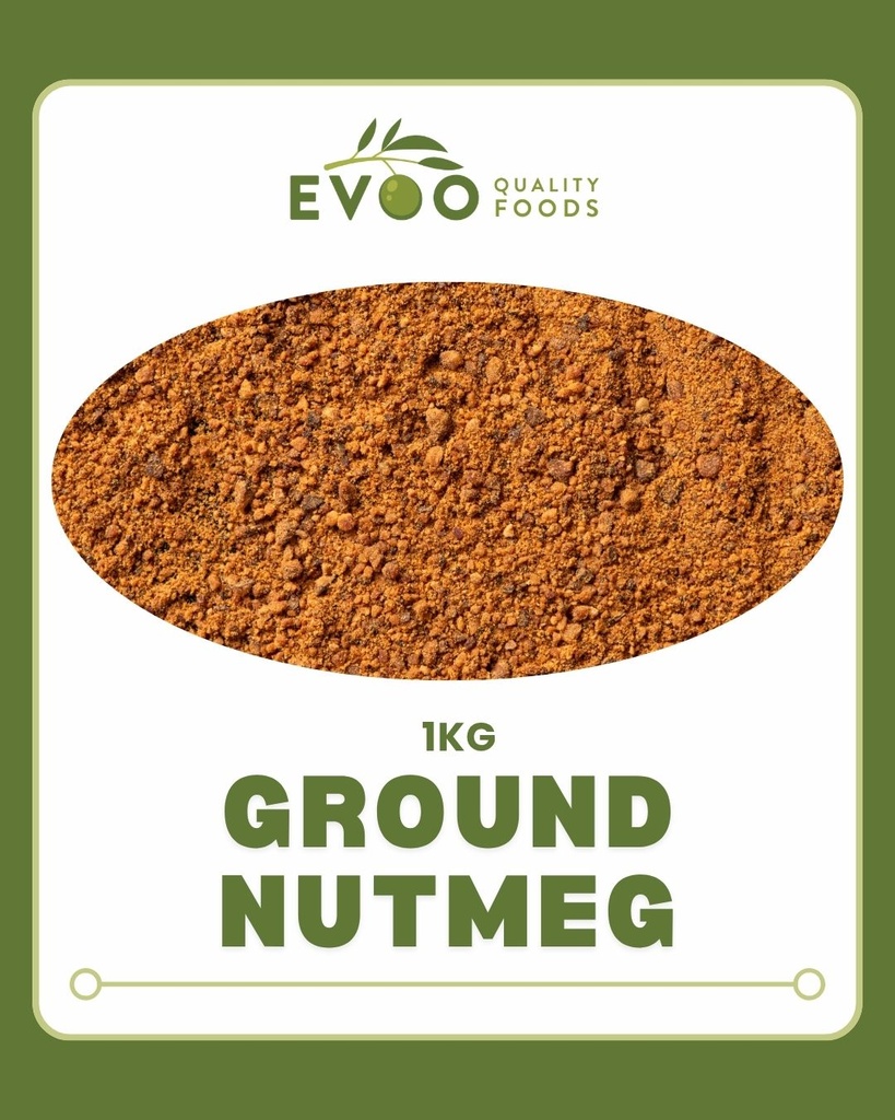 Nutmeg Ground 1kg Evoo QF
