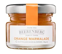 [Jam-OMJ30] Orange Marmalade 30g x 60 Carton Glass Jars Beerenberg