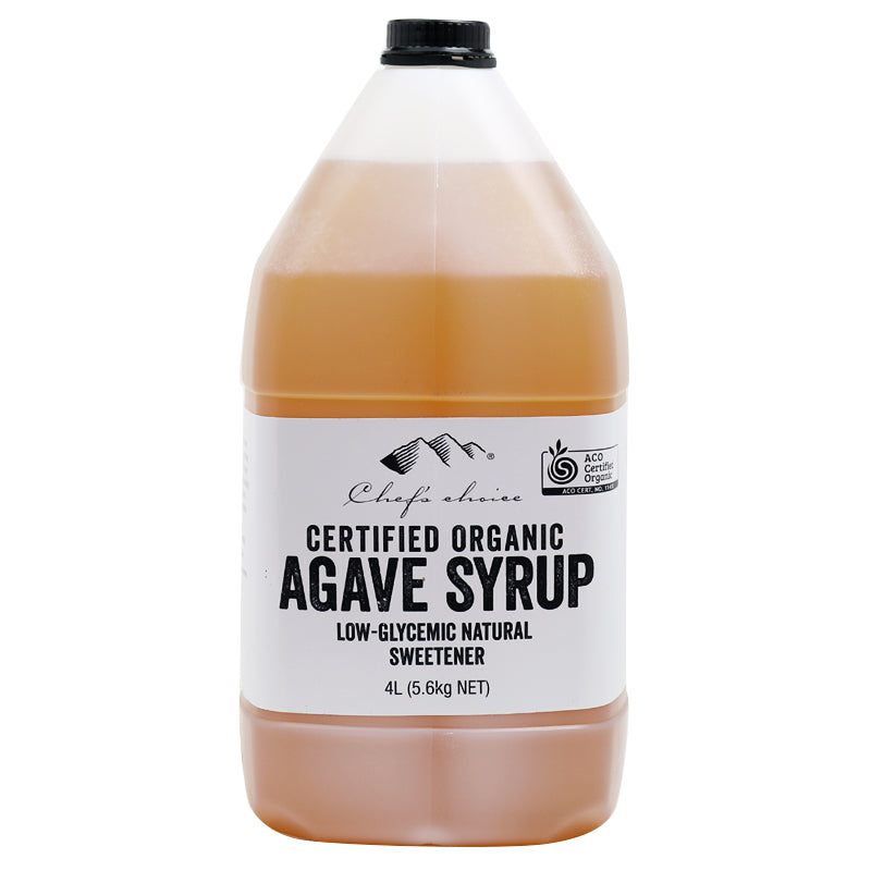 [syrup-AgaveCC4] Organic Agave Syrup 4L Chef's Choice