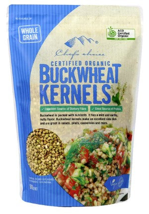 [buckwheat-500g] Organic Buckwheat Kernels 500g Bag Chef's Choice