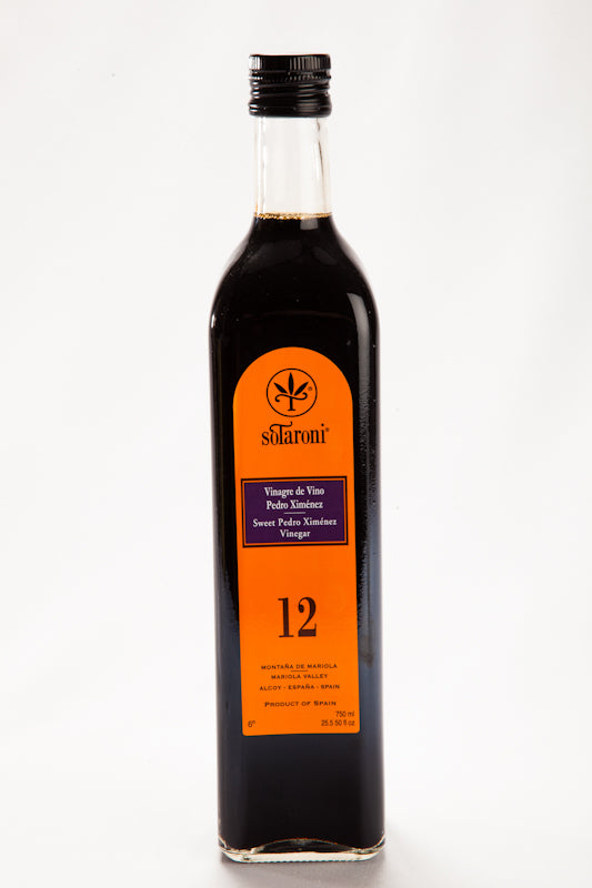 [vinegar-sotaroniPX] PX Pedro Balsamic Vinegar 12mth Reserva 750ml Bottle Sotaroni