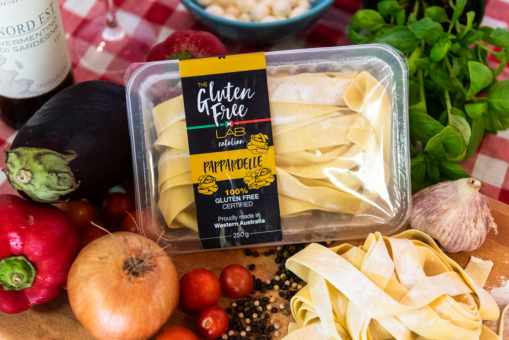 [pappardelle-5kgGFL] Pappardelle GF Pasta 5kg Carton Frozen Gluten Free Lab (Pre Order 2 days)