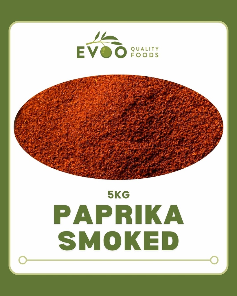 Paprika Smoked 5kg Bag Evoo QF