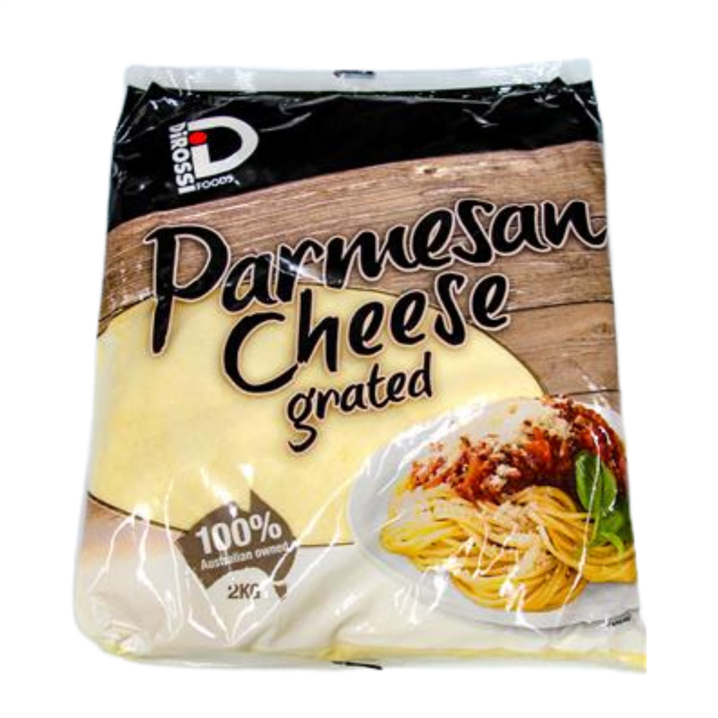 [parmesan-G2kg] Parmesan Grated Cheese 2kg Bag Di Rossi (CPM)
