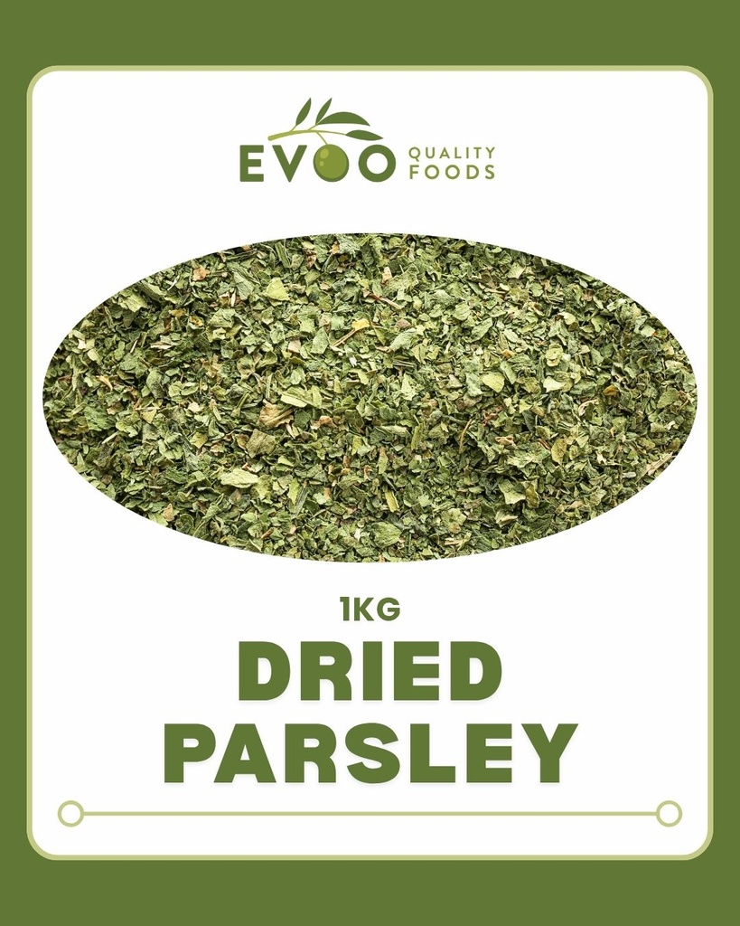 Parsley Flakes Dried 1kg Evoo QF