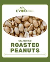 Peanuts Roasted & Salted 1kg Bag Evoo QF