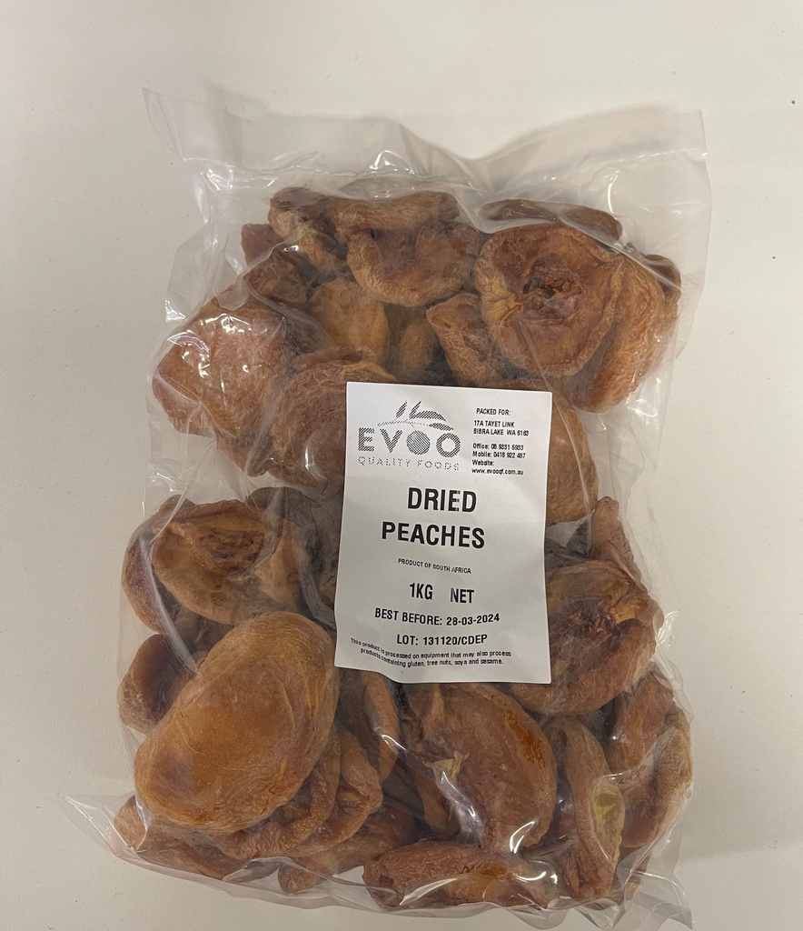 [pears-dried] Pears Dried 1kg Bag Evoo QF