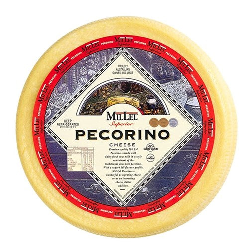 [pecorino-ml] Pecorino Cheese Whole Wheel 10kg RW approx, Priced per Kg Mil Lel