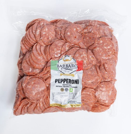 [pepperoni-barbaro] Pepperoni Bulk Sliced 2.5kg Barbaro