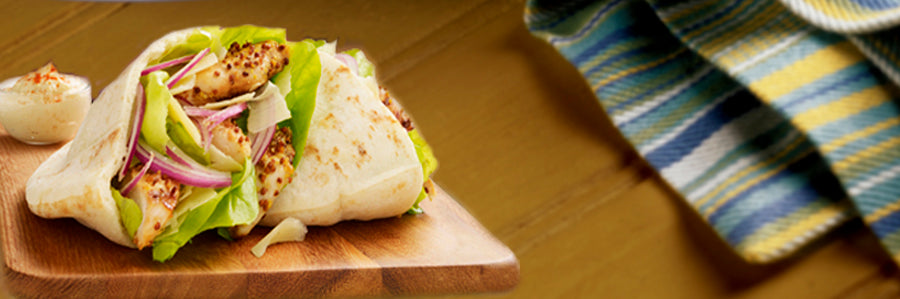 [bread-pitapocket] Pita Bread Pocket 105gm x 48 Carton Frozen Mission #1422 (Pre order 2 Days)