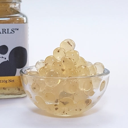 [pearls-lemonm] Popping Pearls Lemon Myrtle 300g tub Peninsula Larder