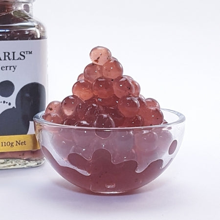 [pearls-pbcherry] Popping Pearls Pepperberry & Cherry 300g tub Peninsula Larder (pre order)