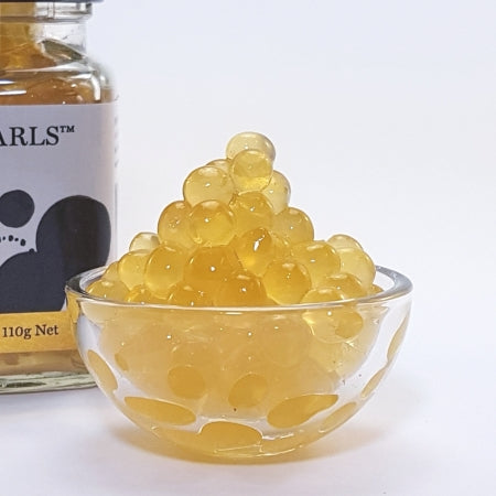 [pearls-honey] Popping Pearls Truffled Honey 230g tub Peninsula Larder