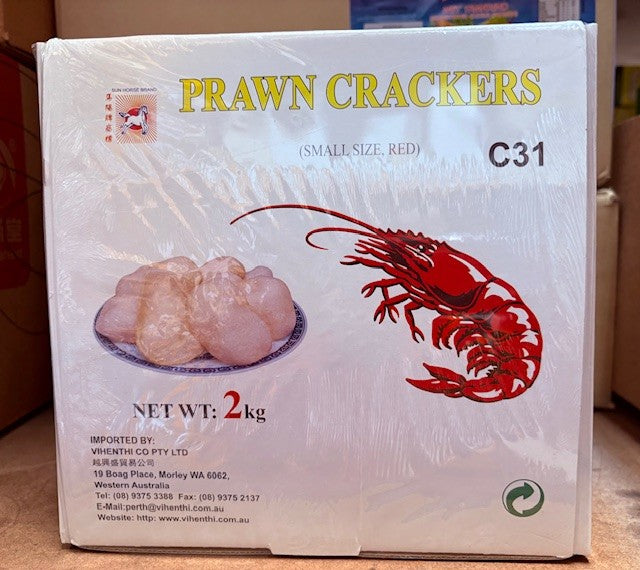 [prawn-crackers] Prawn Crackers 2kg Sunhorse