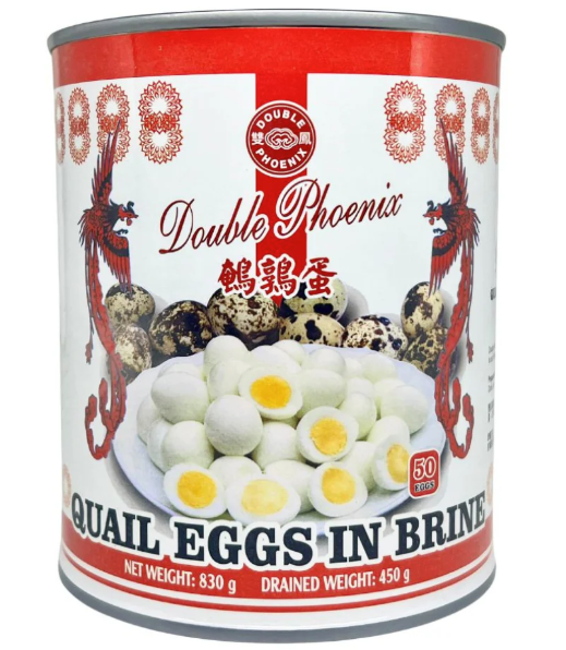 [eggs-quail830g] Quail Eggs in Brine 830g Tin Double Phoenix Pre-Order 2 Days