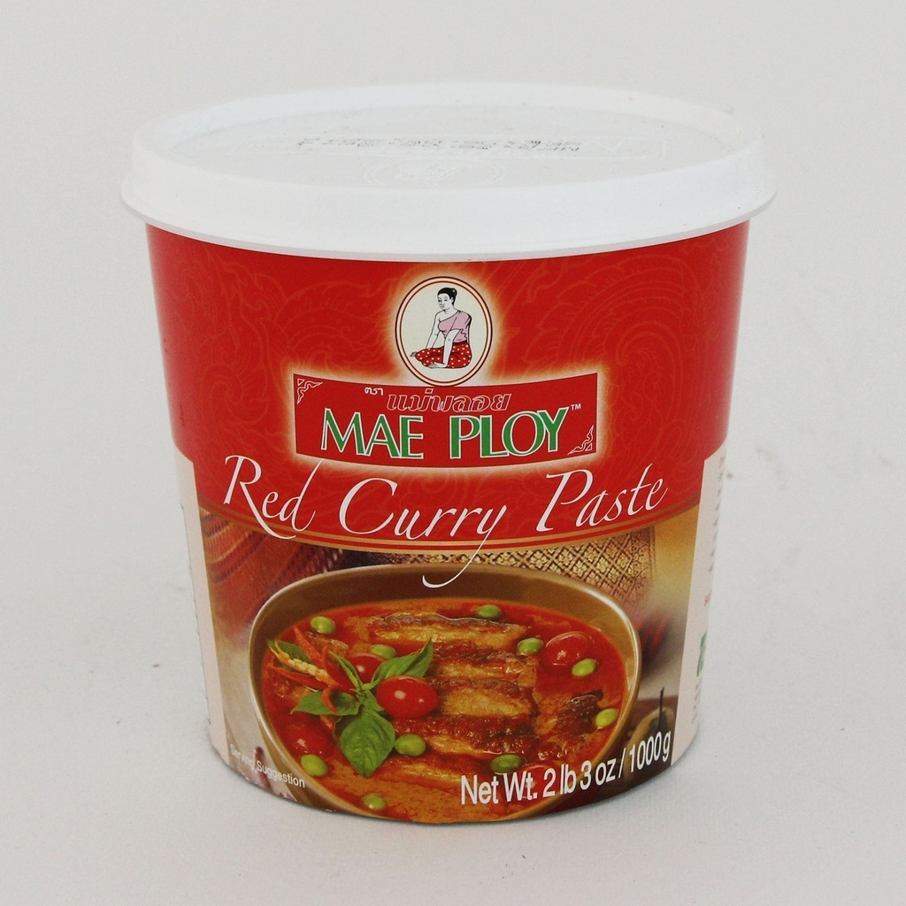 [paste-CurryRMP] Red Curry Paste 1kg Tub Maeploy