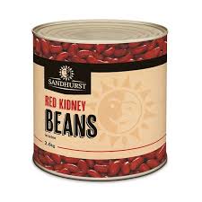[bean-RedKidA9] Red Kidney Beans A9 Tin Sandhurst