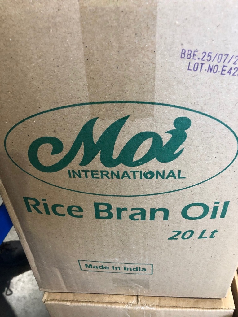 [oil-Rice20] Rice Bran Oil 20lt Jerry Can Drum Moi