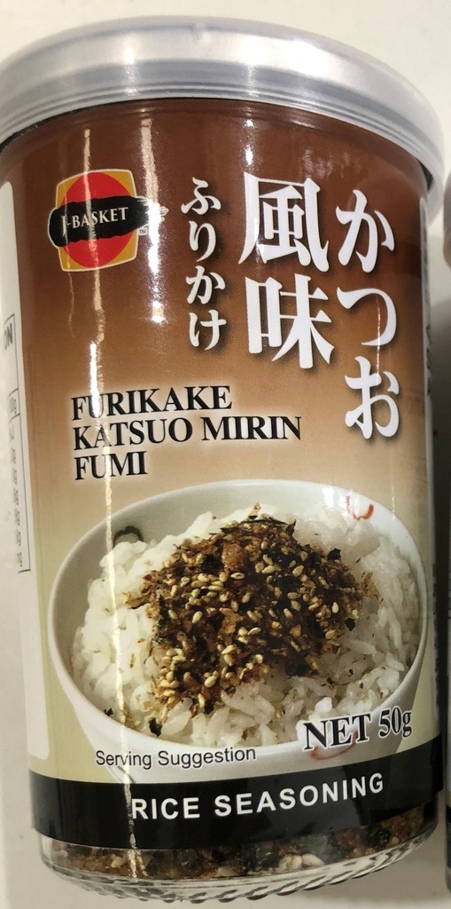 [rice-seasonM] Rice Seasoning Katsuo Mirin 50g Furikake (Brown Label)