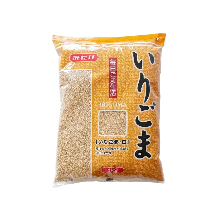Roasted Sesame Seeds Golden 1kg Bag Mitake