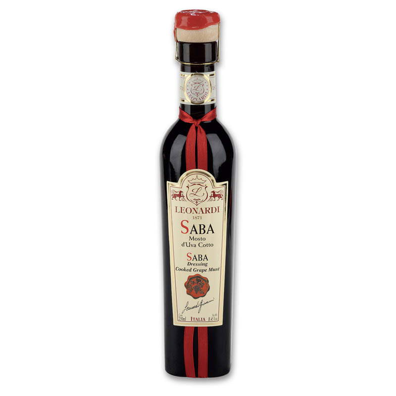 [vinegar-Saba250ml] Saba Grape Dressing (Vincotto) 250ml Leonardi (D)