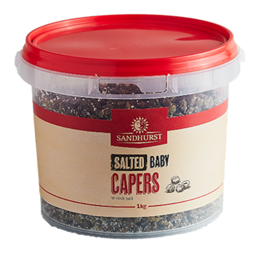 [capers-salt1kg] Salted Baby Capers Sandhurst 1kg