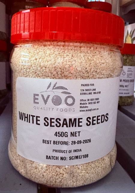 Sesame Seeds White 450g Tub