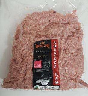 [ham-ShredM] Shredded Ham 2.5kg Bag Gluten Free Mondo Doro
