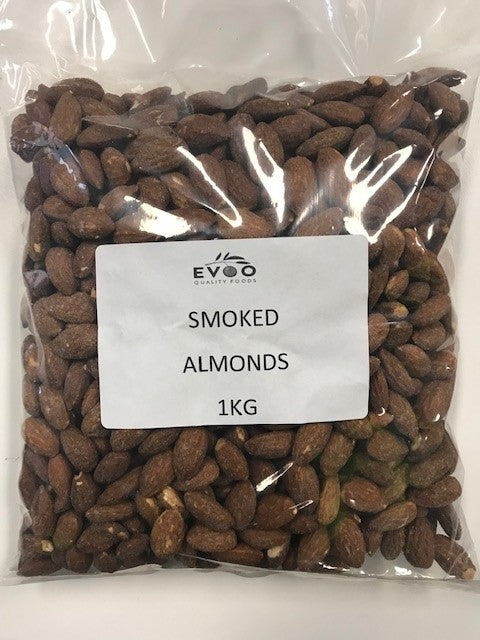 Smoked and Salted Almond Nuts 1KG
