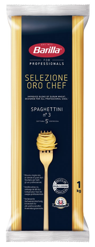 [spaghettini-1kgBarilla] Spaghettini Pasta Dried S.O.C 1kg Bag Barilla (#3)