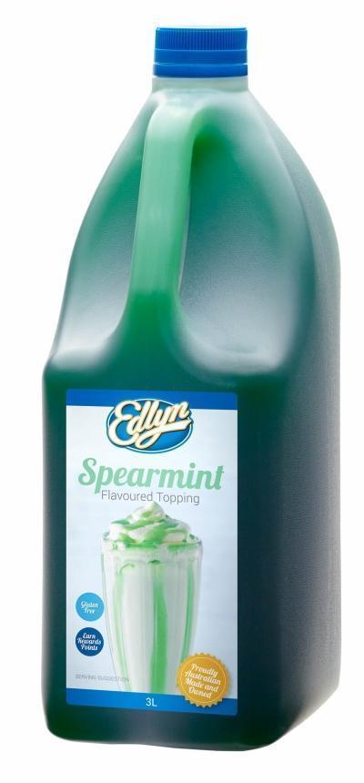 [top-spear] Spearmint Topping 3lt Bottle Edlyn