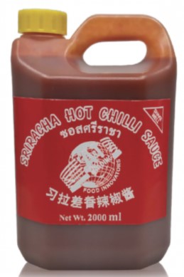 Sriracha Hot Chilli Sauce 2L Bottle