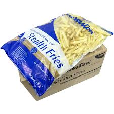 [chips-Stealth] Stealth Fries Skin On 9mm GF 13.6kg Carton (X7211) Lamb Weston