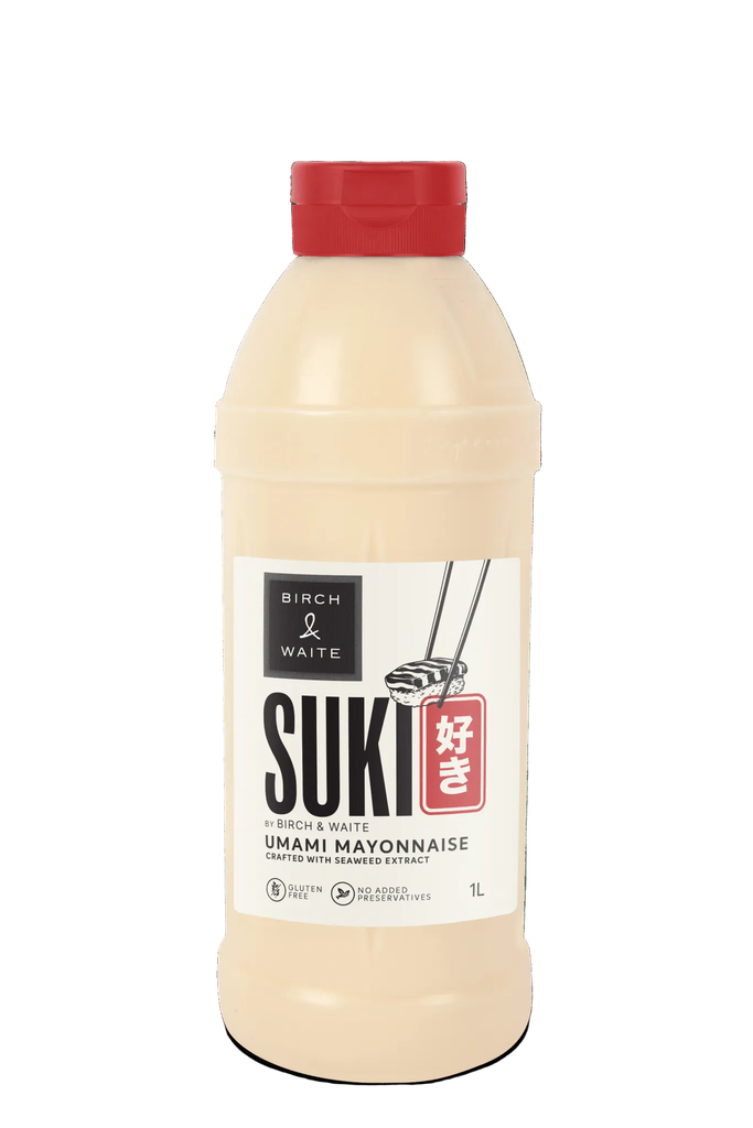 [sukimayo-1L] Suki Umami Mayonnaise 1lt Btl Birch & Waite